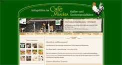 Desktop Screenshot of cafe-minchen.de